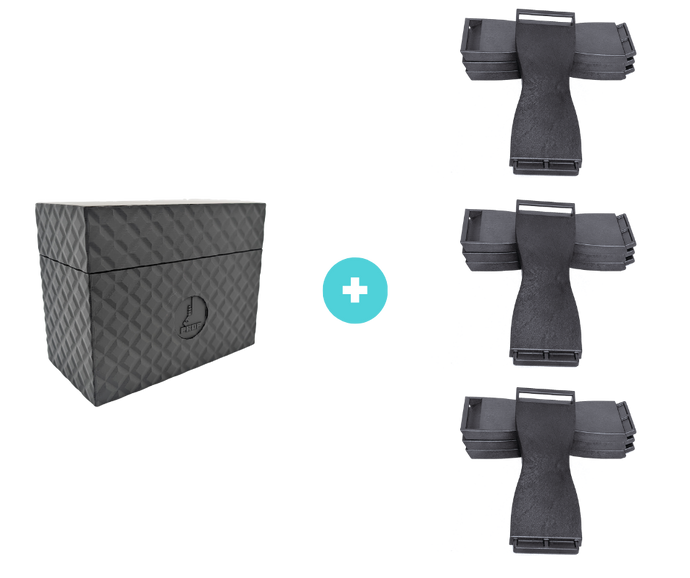 Triple 4-Pack & Caddy Combo