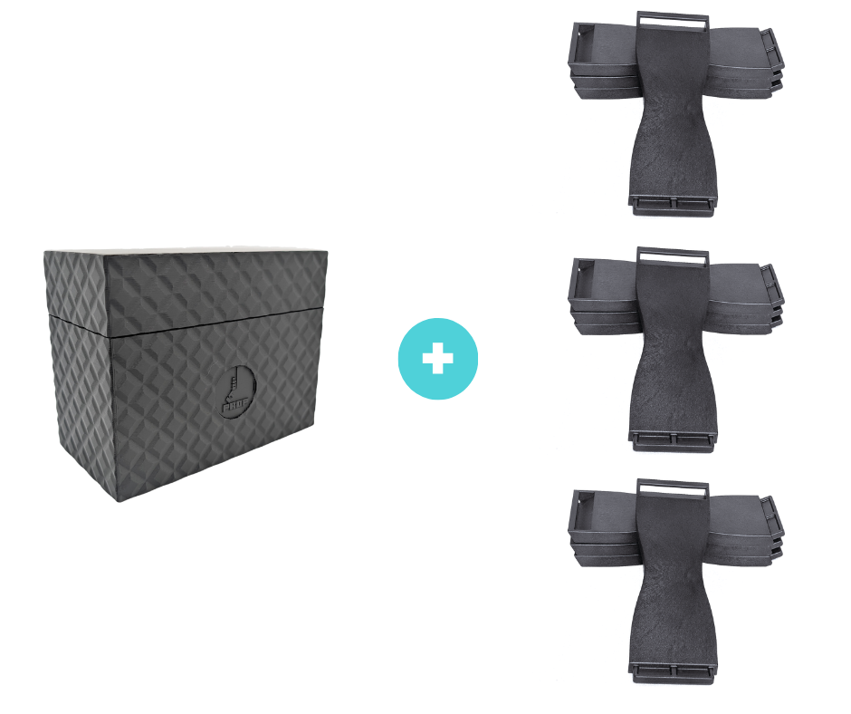 Triple 4-Pack & Caddy Combo